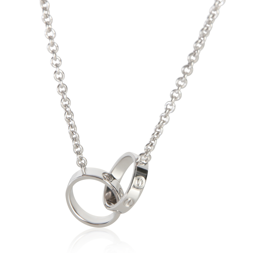 Cartier White Gold  Love Necklace